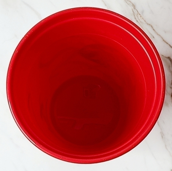 2013 Starbucks 16oz Red Plastic 50 Years Holiday Christmas Cup No Lid - Picture 5 of 5